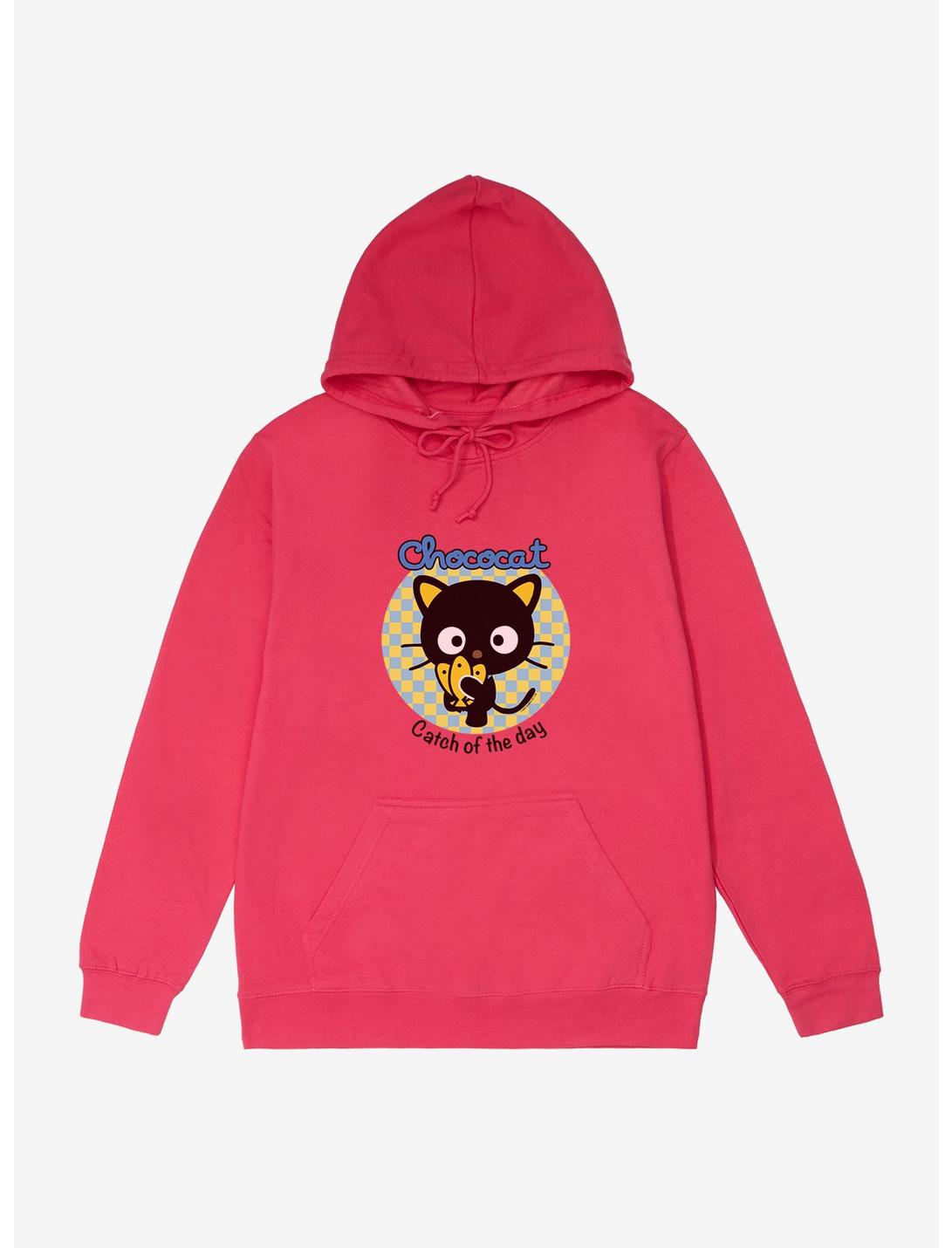 Hello Kitty & Friends Chococat French Terry Hoodie, HELICONIA HEATHER, hi-res