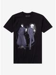 Jujutsu Kaisen Gojo & Geto Betta Fish T-Shirt, BLACK, hi-res