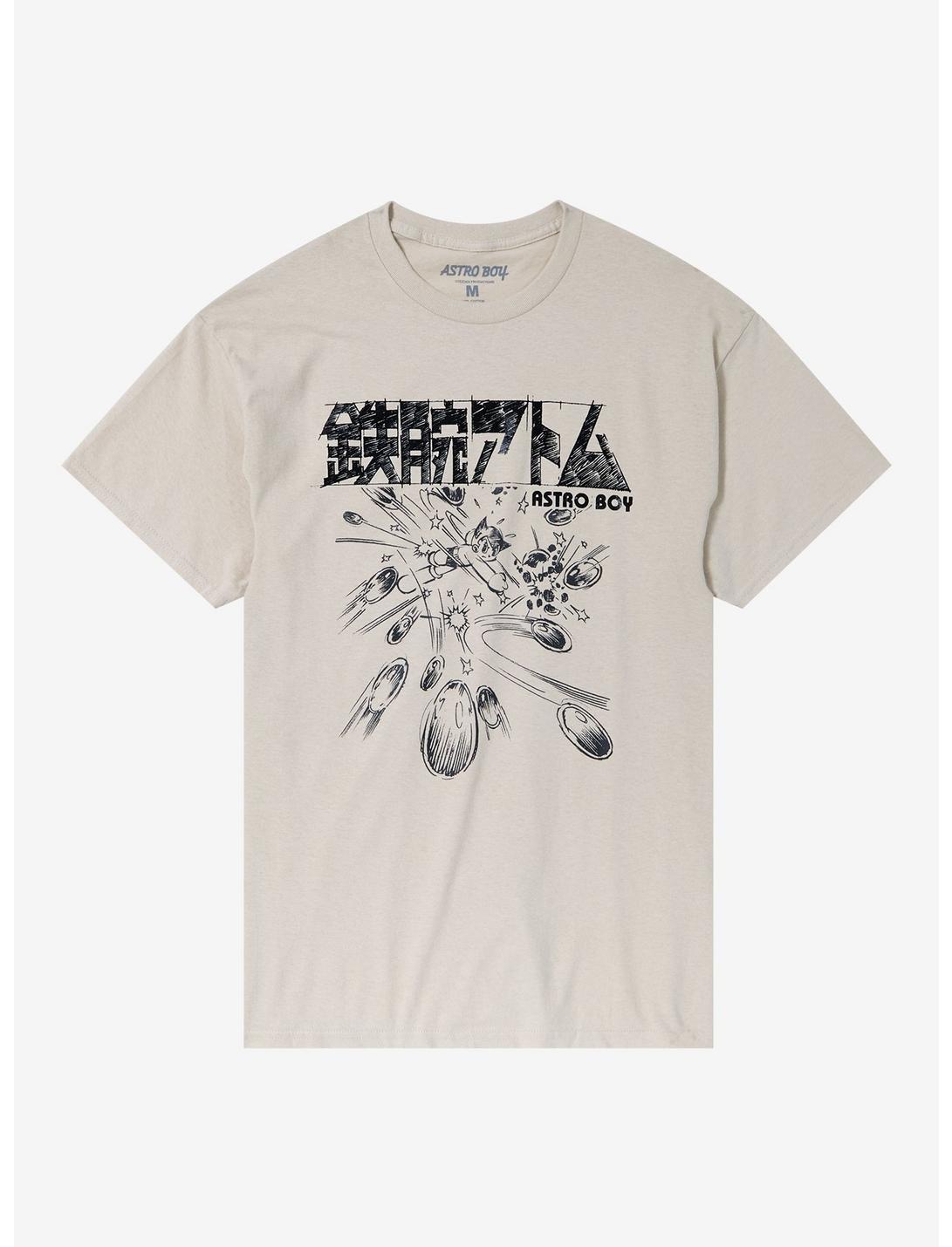 Astro Boy Sketch Artwork T-Shirt, NATURAL, hi-res