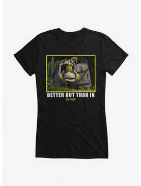 Shrek Better Out Than In Girls T-Shirt, , hi-res