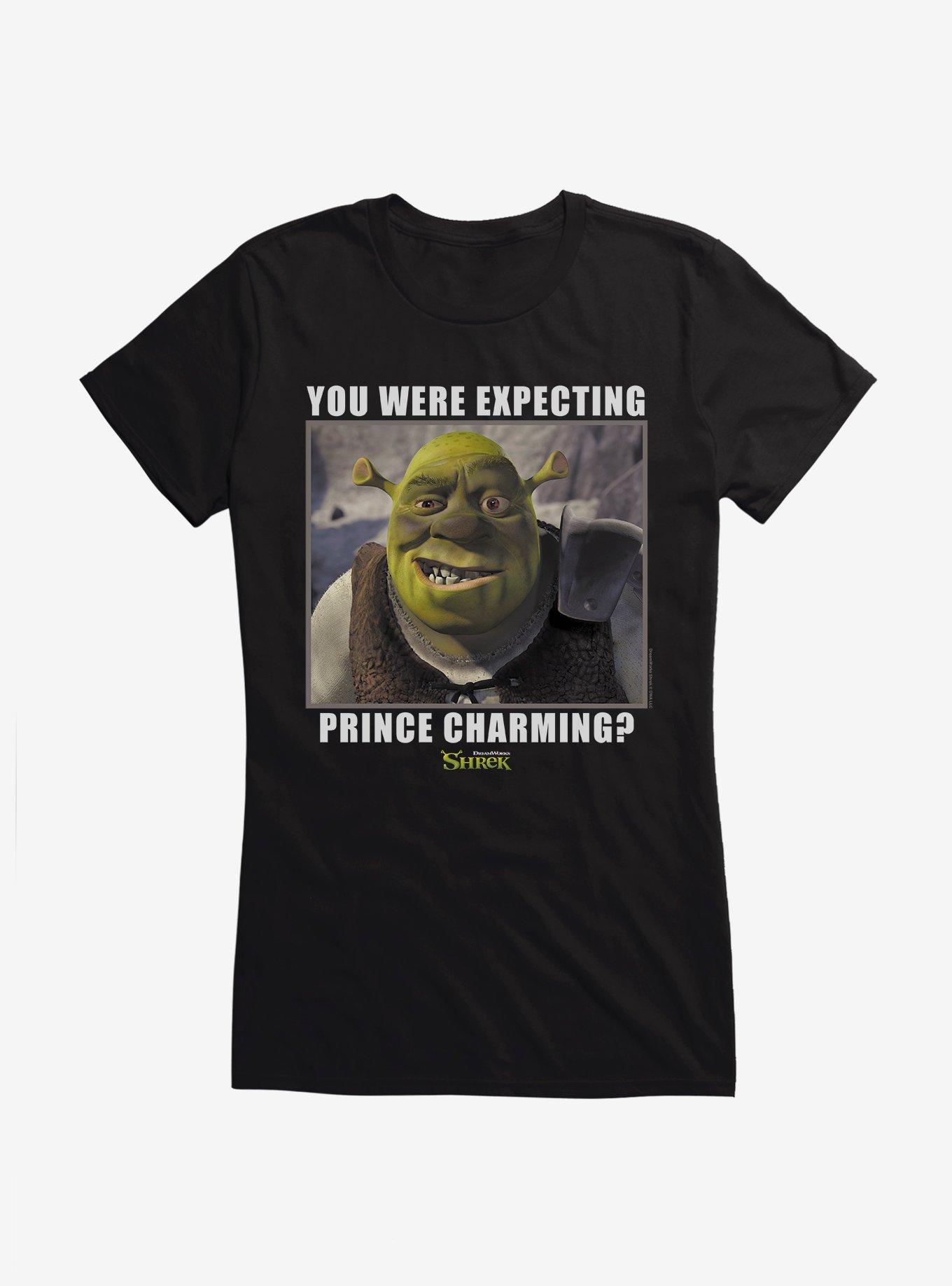 Shrek You Were Expecting Prince Charming? Girls T-Shirt