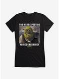 Shrek You Were Expecting Prince Charming? Girls T-Shirt, BLACK, hi-res