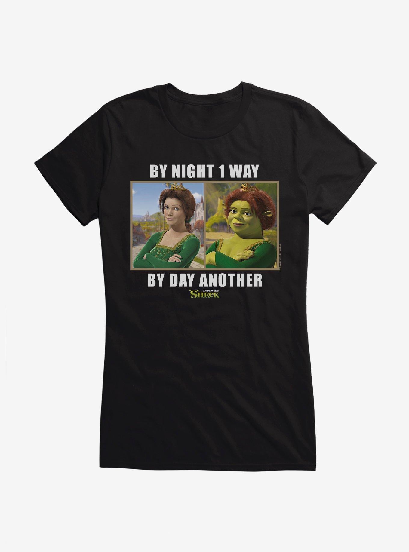 Shrek By Night 1 Way Girls T-Shirt, BLACK, hi-res