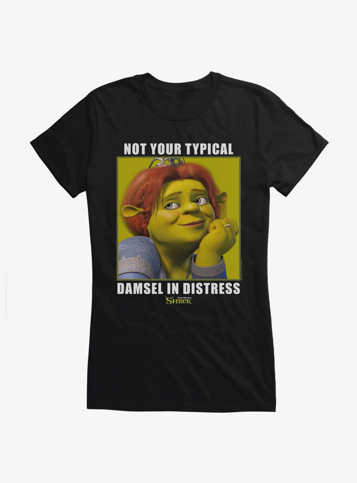 Shrek Not Your Typical Damsel In Distress Girls T-Shirt, , hi-res
