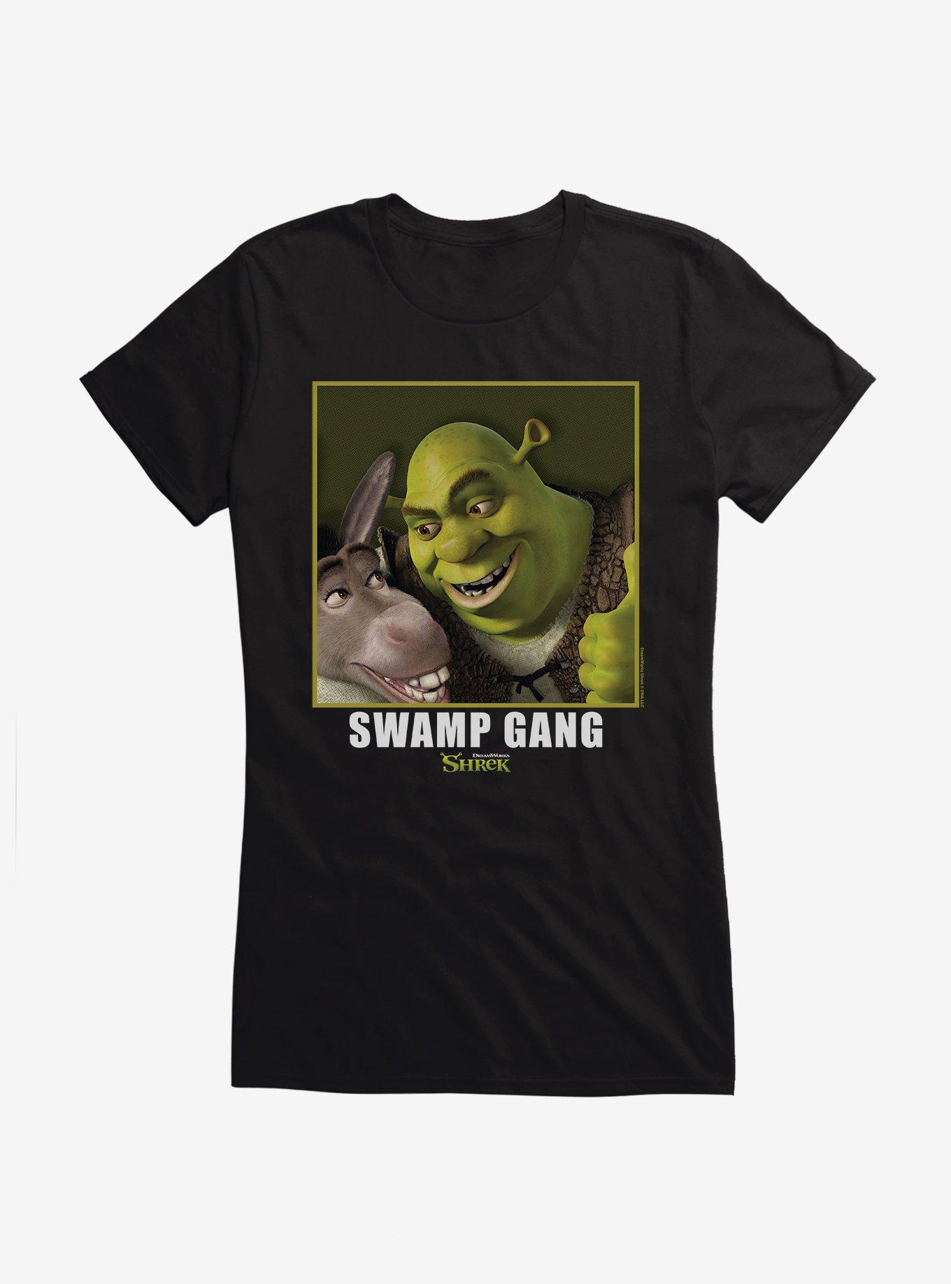 Shrek Swamp Gang Girls T-Shirt, BLACK, hi-res