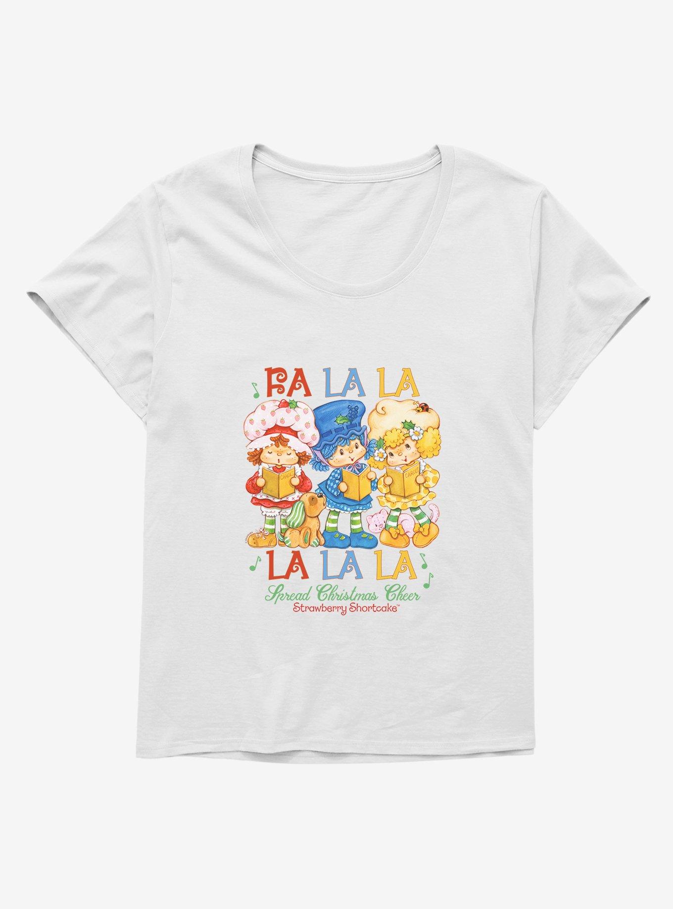 Strawberry Shortcake Spread Christmas Cheer Girls T-Shirt Plus Size, , hi-res