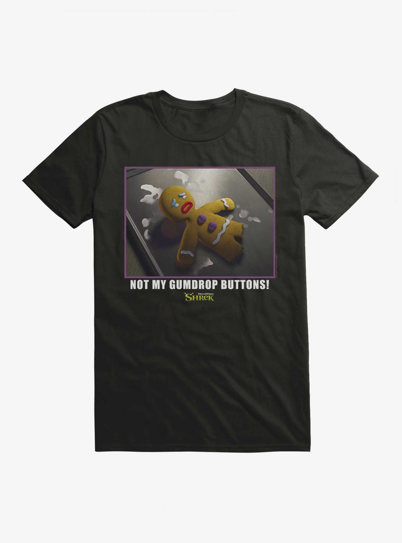 Shrek Not My Gumdrop Buttons T-Shirt, , hi-res