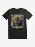 Shrek You Were Expecting Prince Charming? T-Shirt, BLACK, hi-res