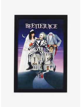 Beetlejuice Movie Poster Framed Wood Wall Decor, , hi-res