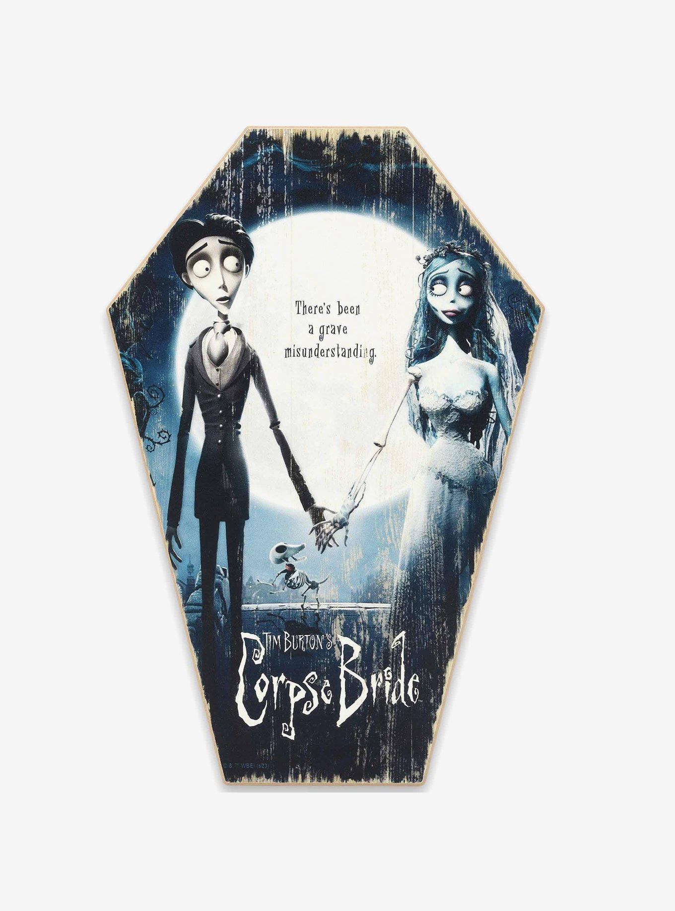 Corpse Bride Movie Poster Coffin Wood Wall Decor, , hi-res