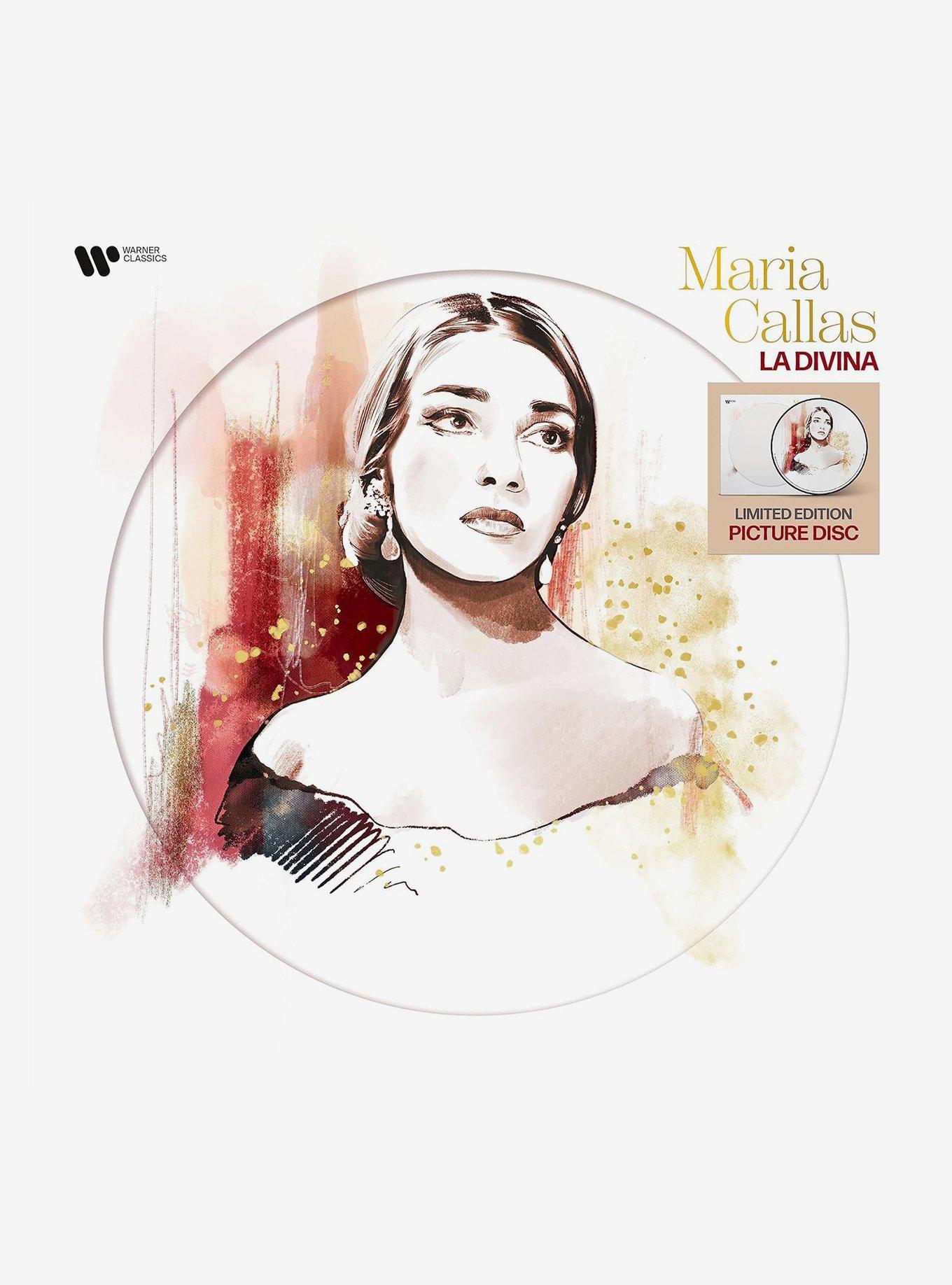 Maria Callas La Divina Compilation Crystal Vinyl LP