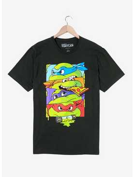 Teenage Mutant Ninja Turtles Stacked Portraits Fan Art T-Shirt - BoxLunch Exclusive, , hi-res