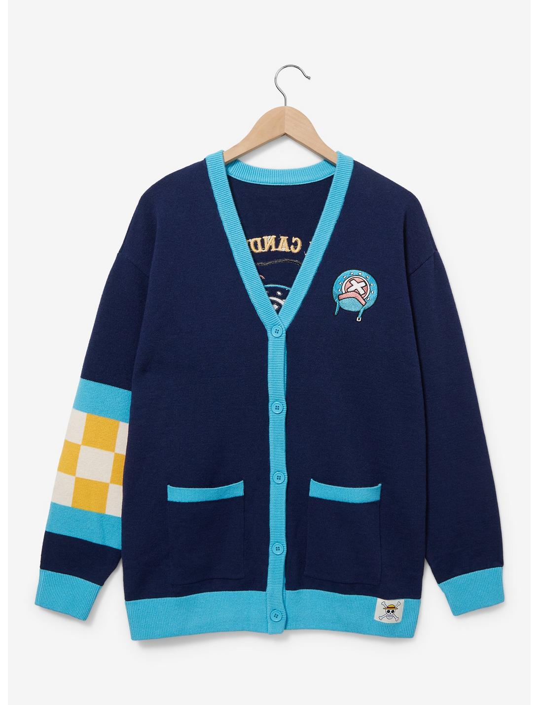 One Piece Chopper Cotton Candy Women's Cardigan — BoxLunch One Piece Chopper Cotton Candy Women's Cardigan — BoxLunch