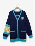 One Piece Chopper Cotton Candy Women's Plus Size Cardigan — BoxLunch Exclusive, NAVY, hi-res