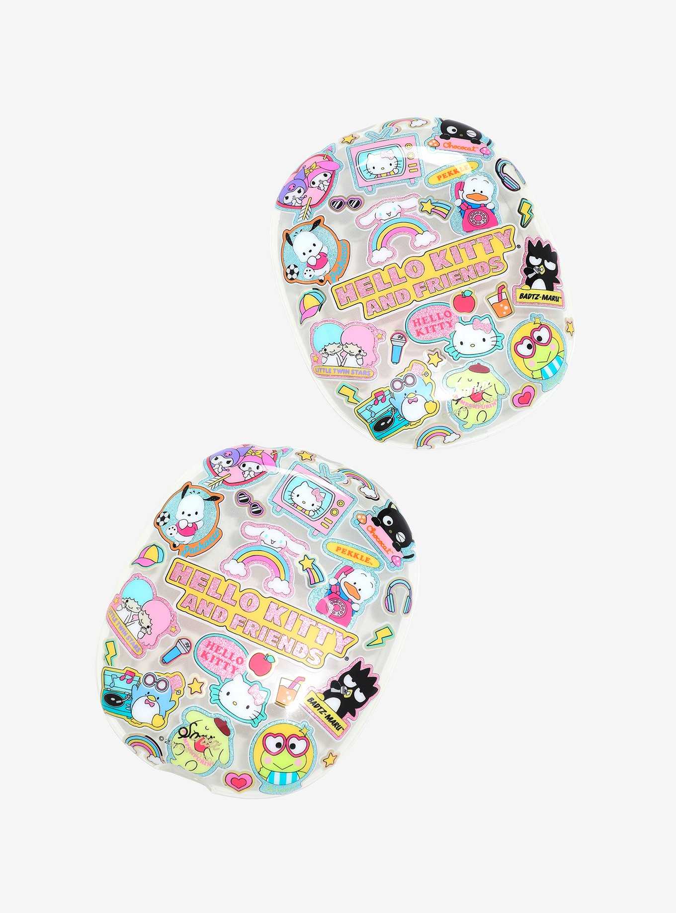 Sonix Sanrio Hello Kitty & Friends Stickers Allover Print Silicone Wireless Headphone Covers, , hi-res