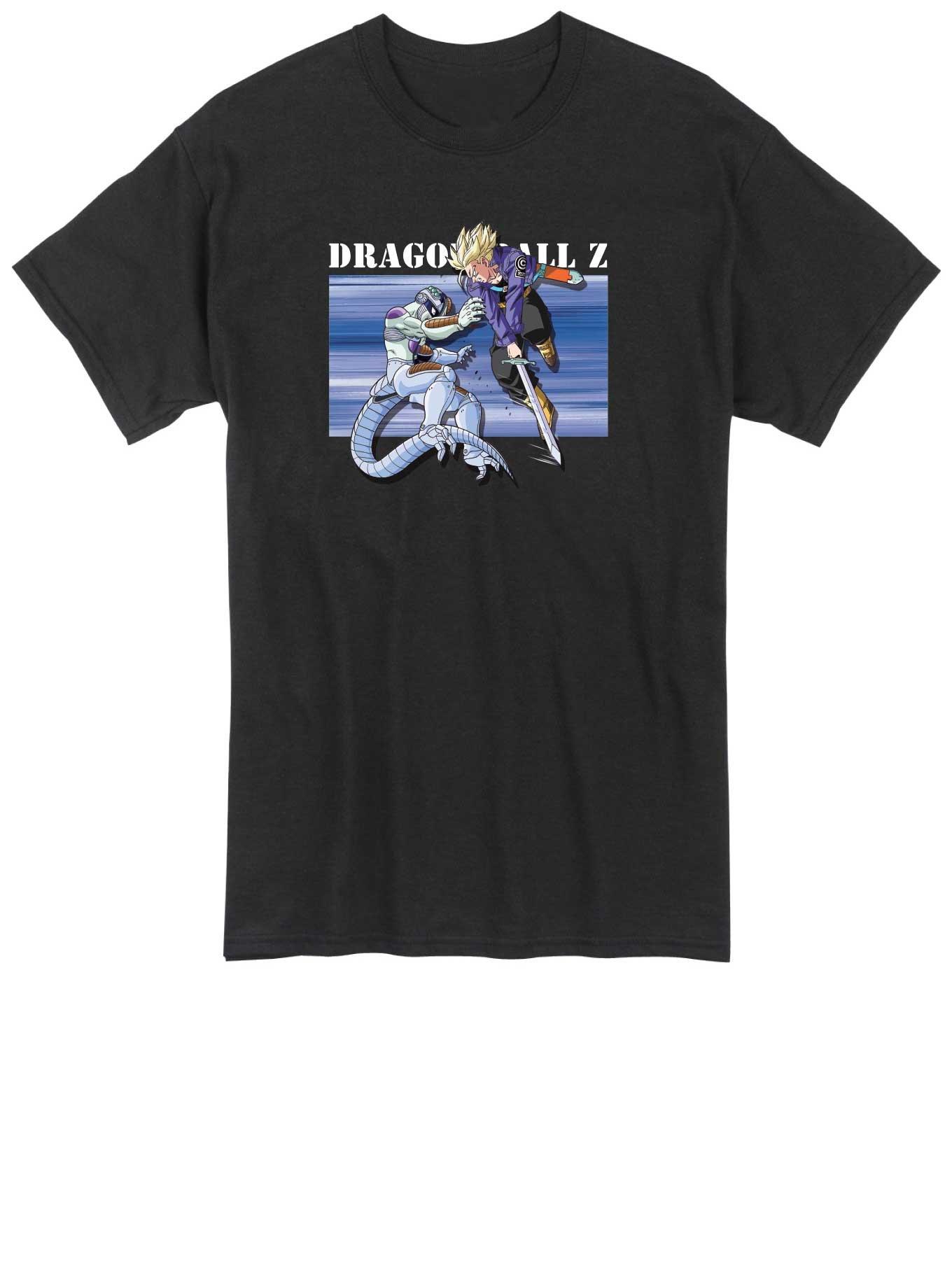 Dragon Ball Z Future Trunks Vs Frieza T-Shirt, BLACK, hi-res