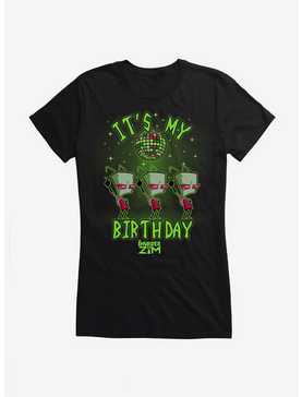 Invader Zim Disco Birthday Girls T-Shirt, , hi-res