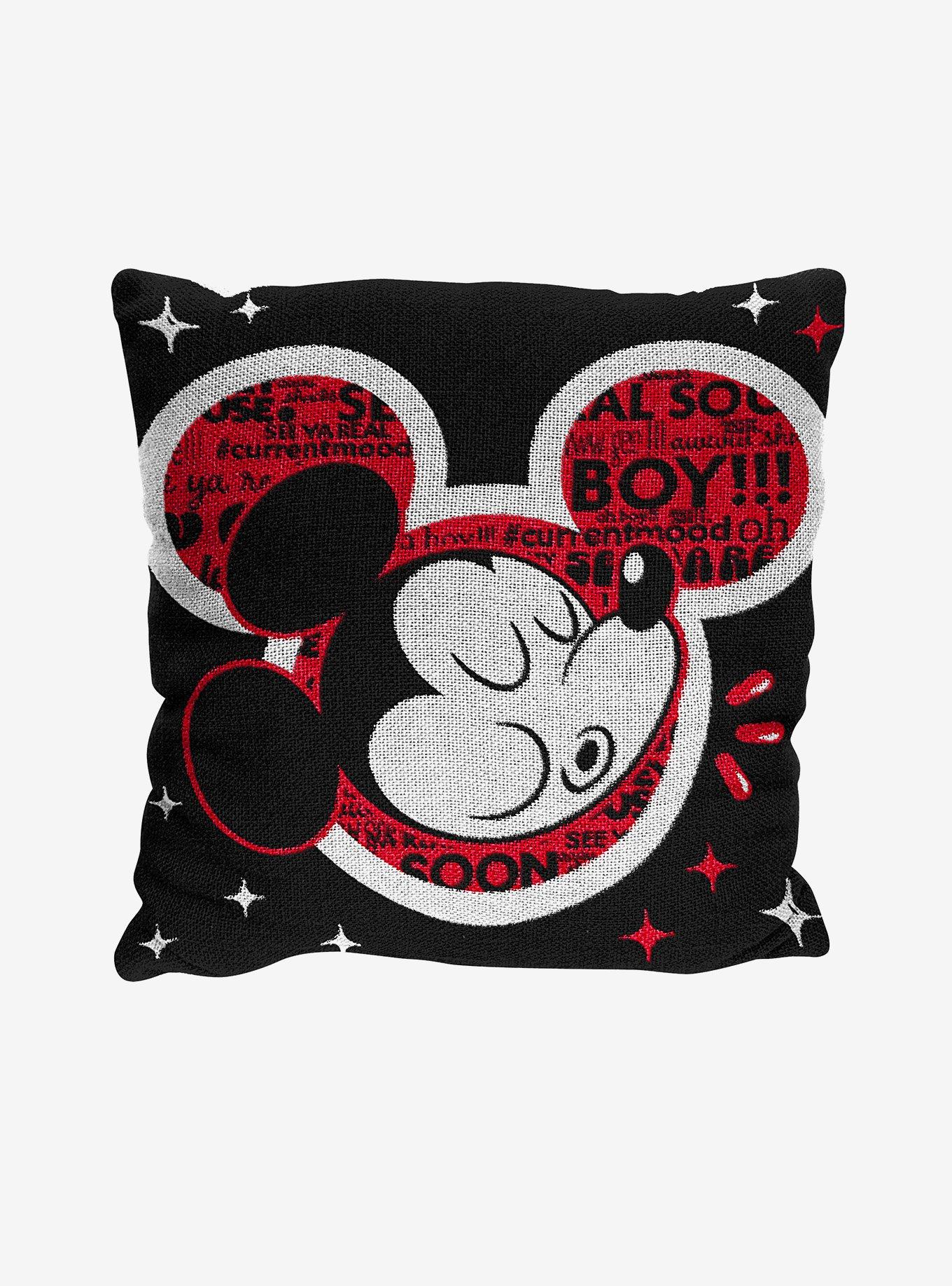 Disney Mickey Mouse Gee Mickey Jacquard Pillow, , hi-res