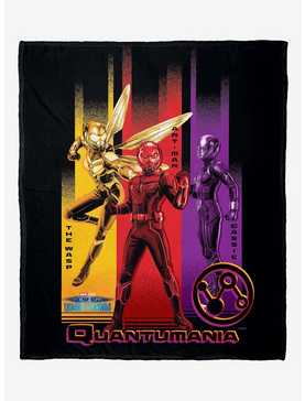 Marvel Ant-Man Quantumania Quantum Team Silk Touch Throw Blanket, , hi-res