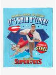 DC League Of Super-Pets Walk O' Clock Silk Touch Throw Blanket, , hi-res