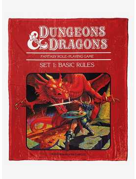 Dungeons & Dragons Fantasy Game Silk Touch Throw Blanket, , hi-res