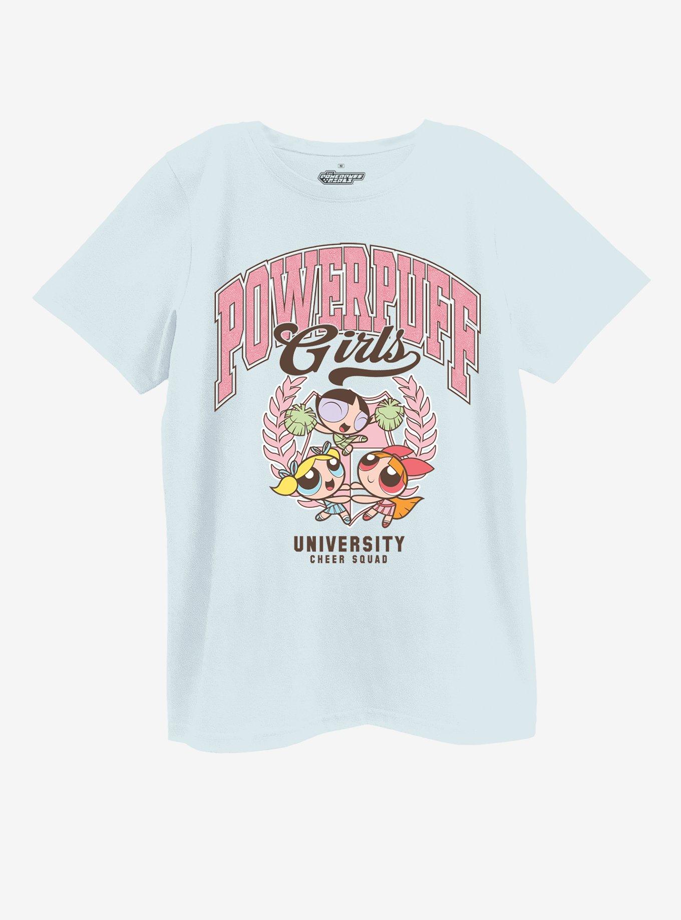 The Powerpuff Girls Crest Boyfriend Fit T-Shirt