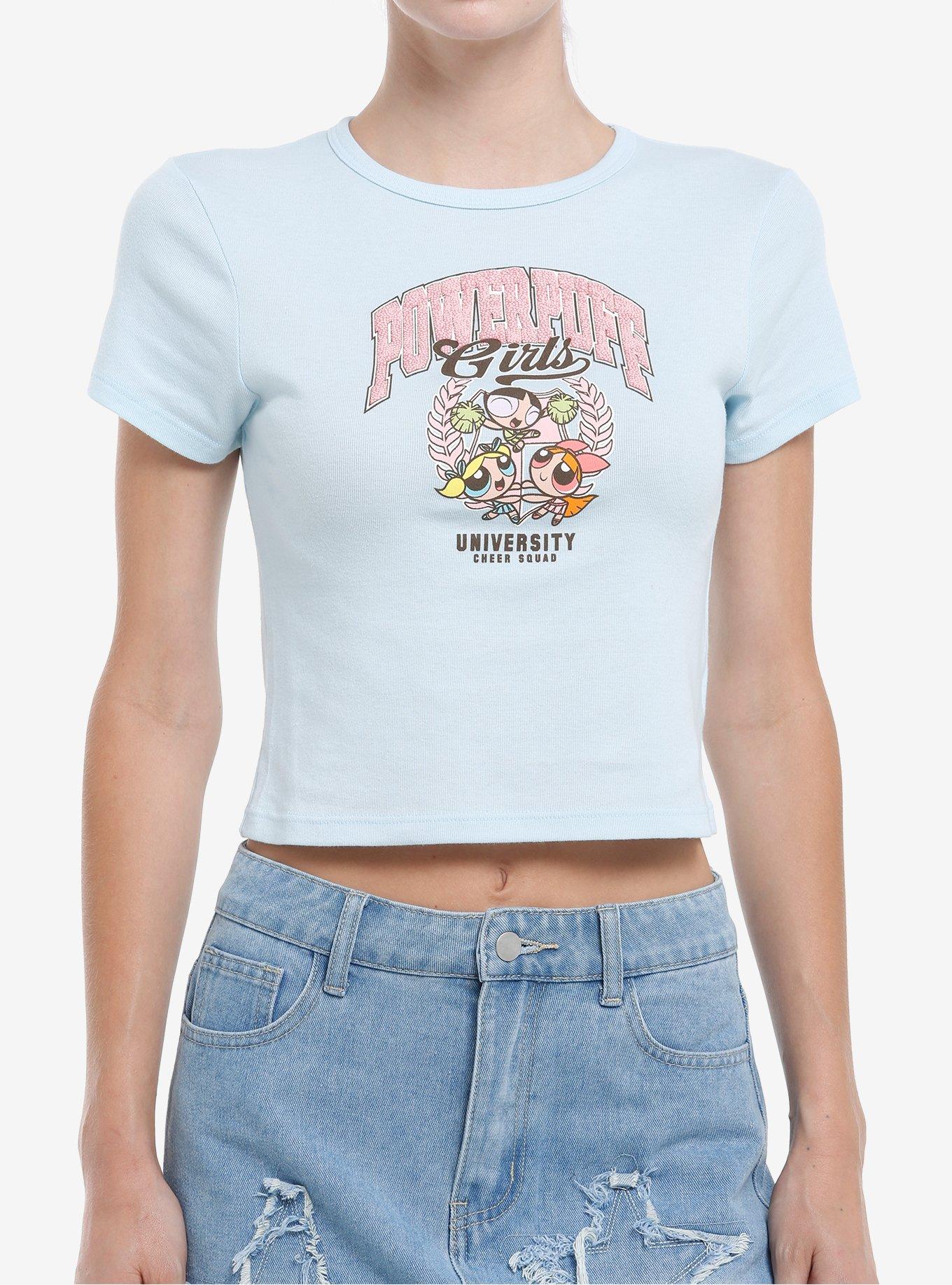 The Powerpuff Girls Crest Boyfriend Fit T-Shirt