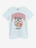 The Powerpuff Girls Crest Boyfriend Fit Girls T-Shirt, MULTI, hi-res