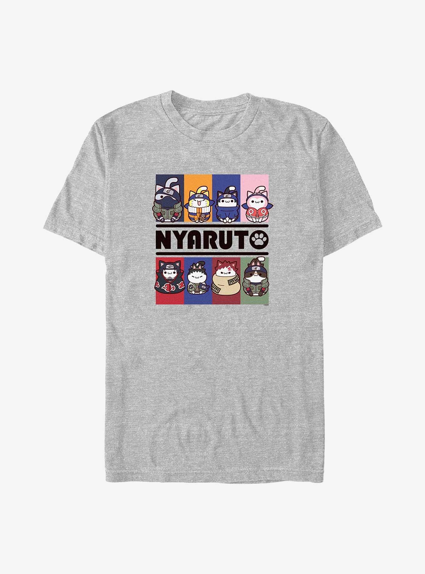 Naruto Nyaruto Cats Meow T-Shirt, , hi-res