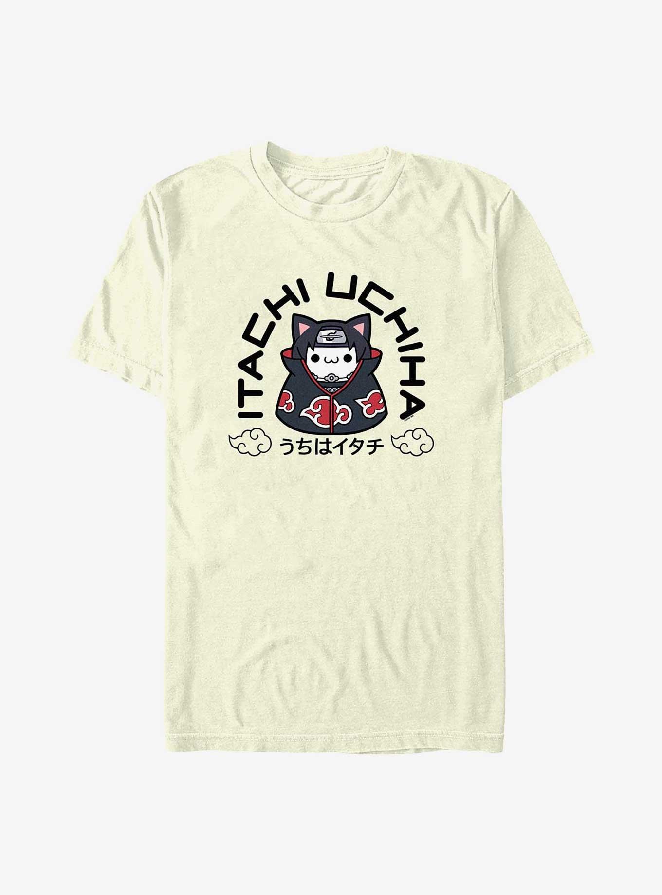 Naruto Itachi Uchiha Cat T-Shirt, , hi-res