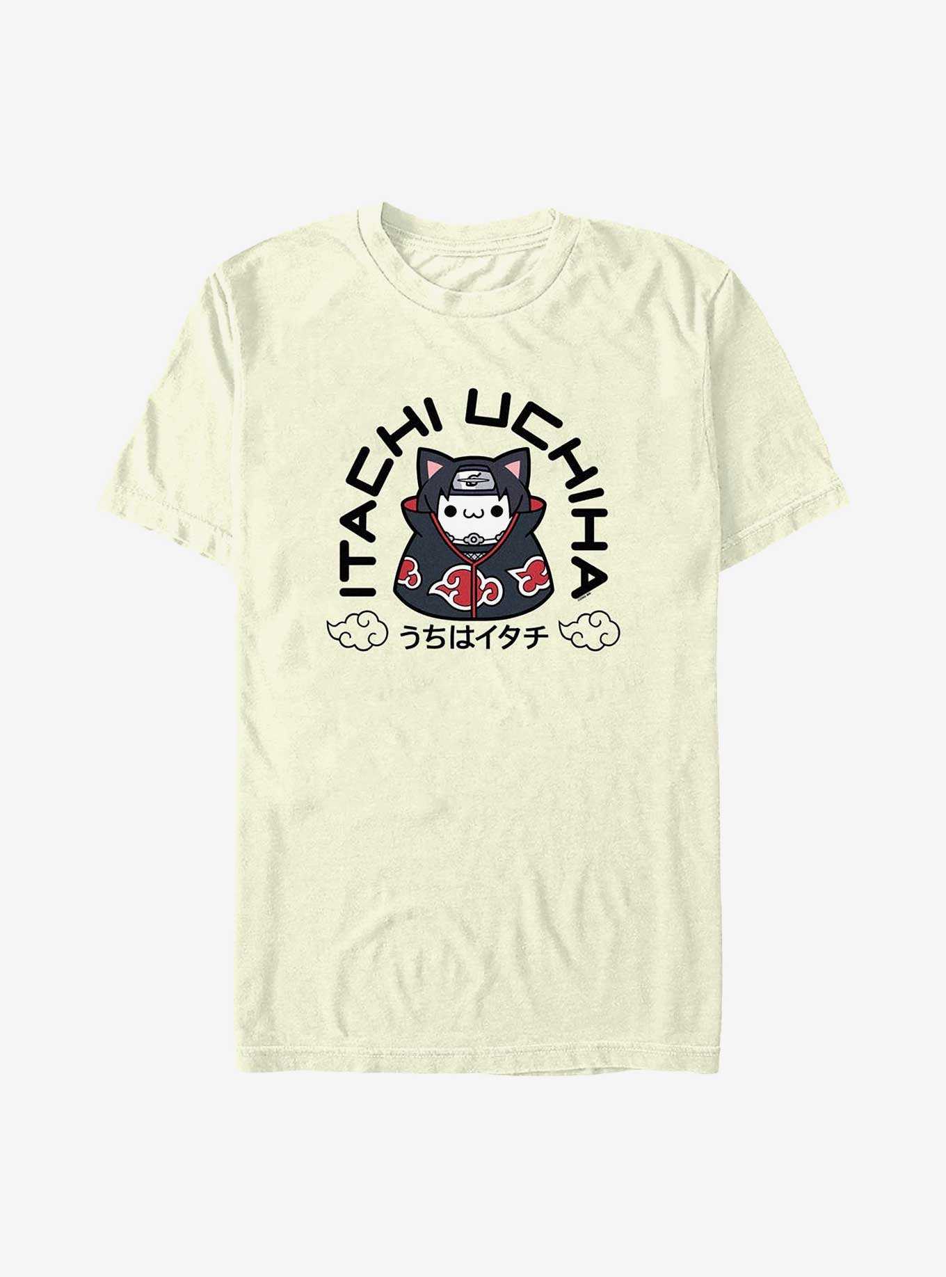 Naruto Itachi Uchiha Cat T-Shirt, , hi-res