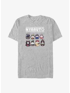 Naruto Nyaruto Cat Lineup T-Shirt, , hi-res