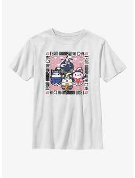 Naruto Nyaruto Team Kakashi Cats Youth T-Shirt, , hi-res