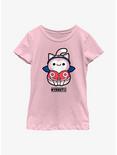 Naruto Nyaruto Sakura Cat Youth Girls T-Shirt, PINK, hi-res