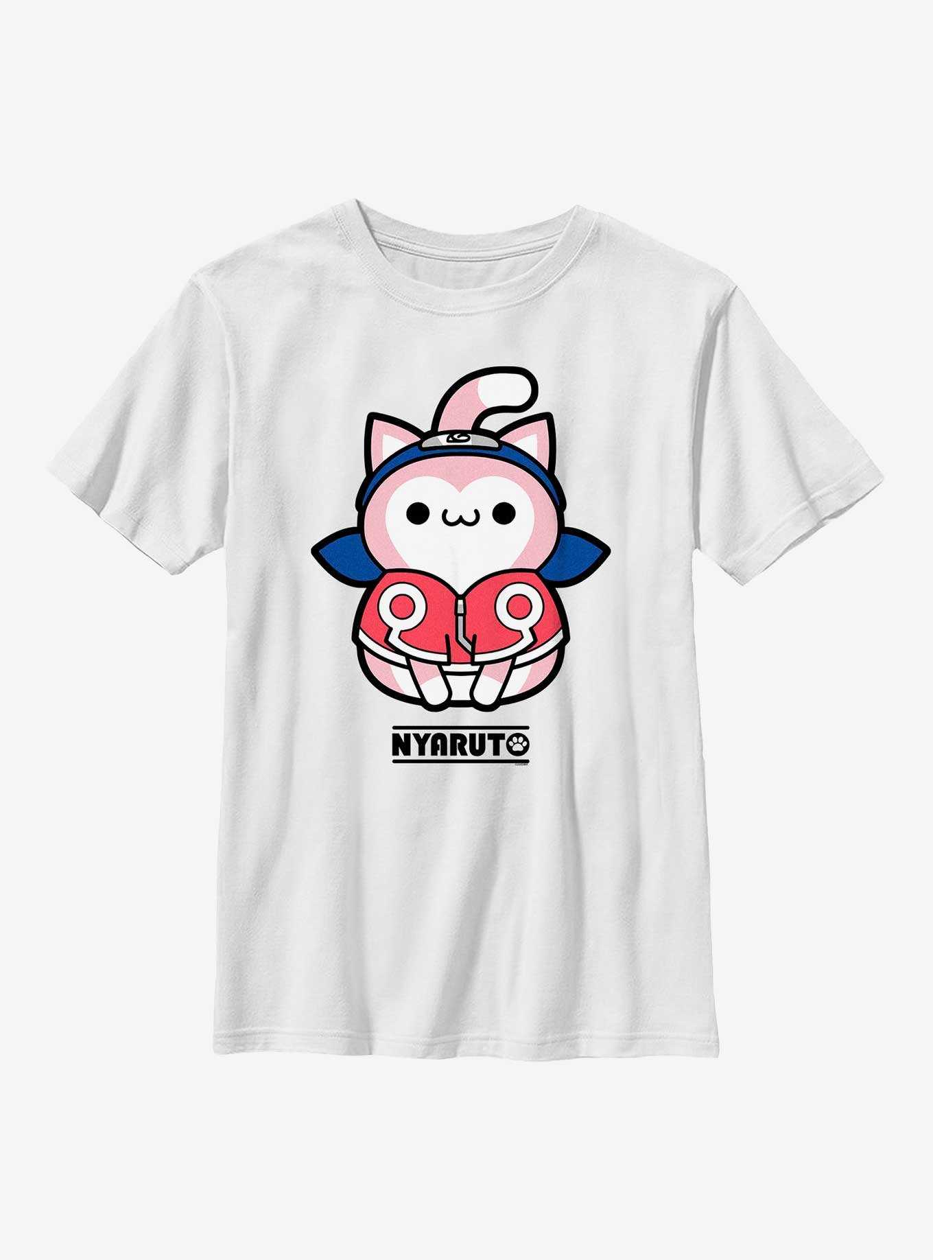Naruto Nyaruto Sakura Cat Youth T-Shirt, , hi-res