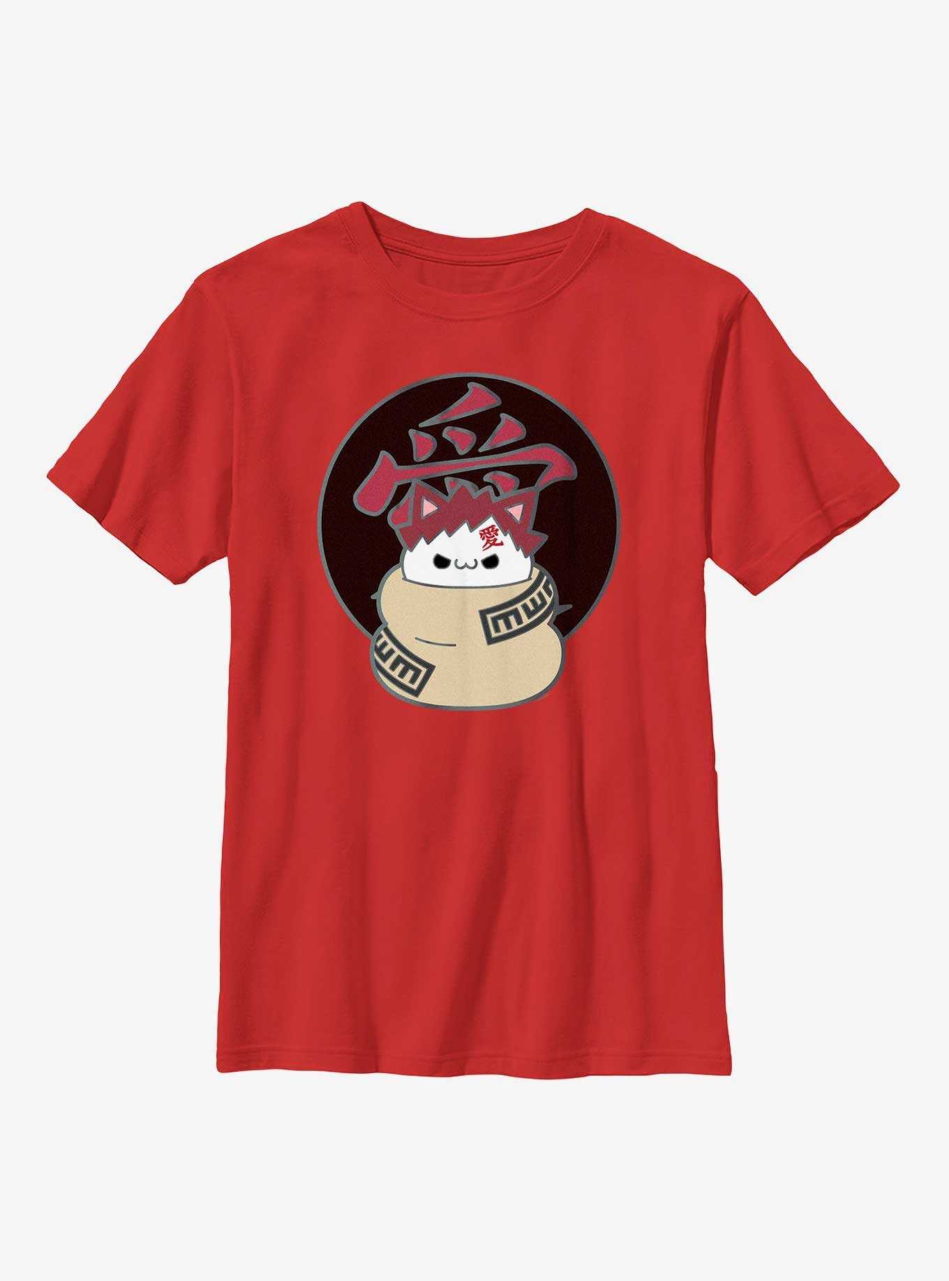 Naruto Gaara Cat Youth T-Shirt, , hi-res