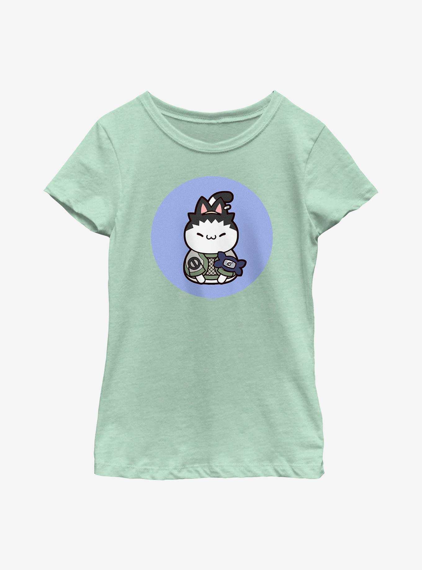 Naruto Cat Shikamaru Youth Girls T-Shirt, , hi-res