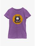 Naruto Cat Itachi Youth Girls T-Shirt, PURPLE BERRY, hi-res