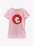 Naruto Cat Gaara Youth Girls T-Shirt, PINK, hi-res