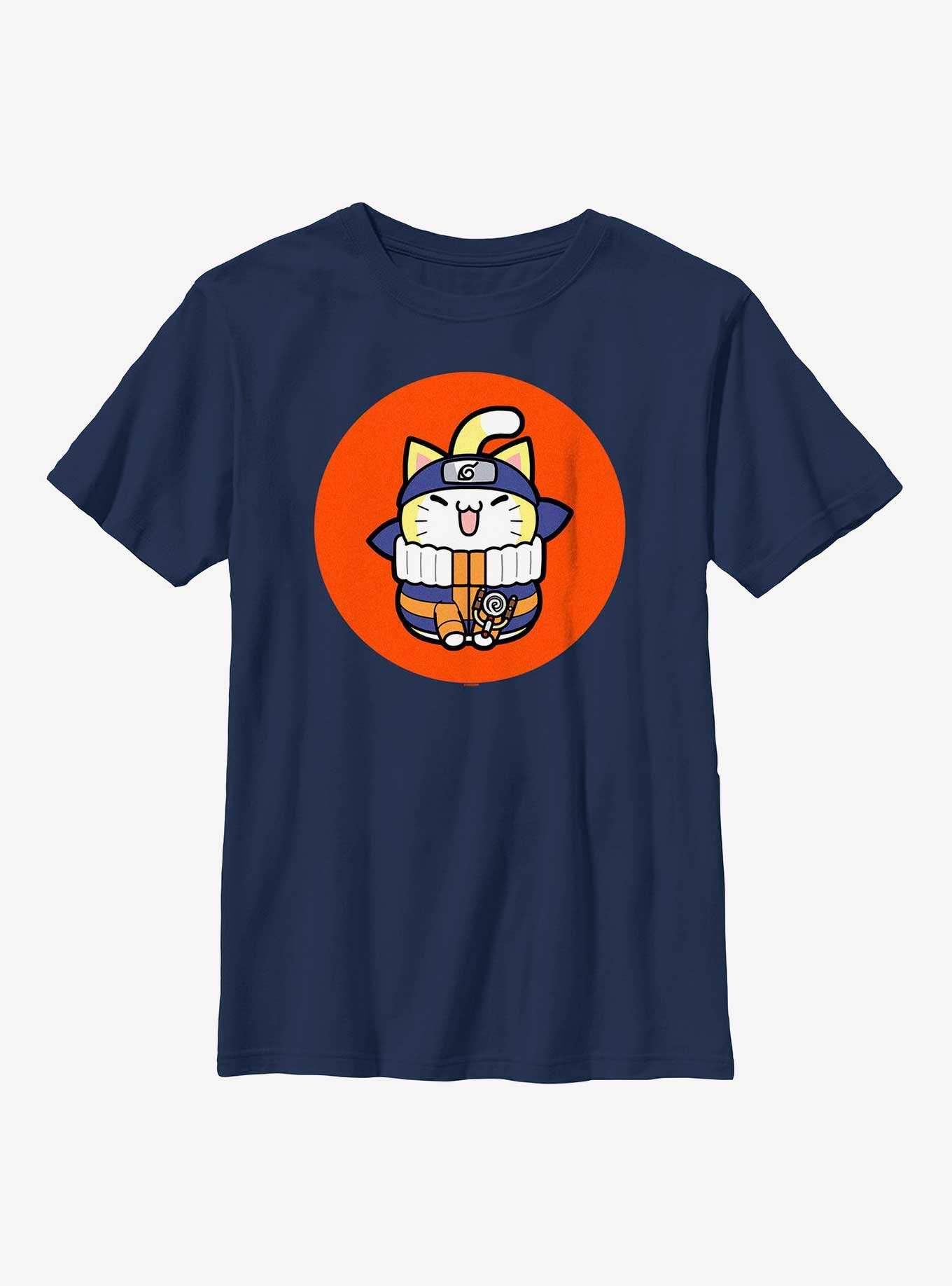 Naruto Cat Naruto Youth T-Shirt, , hi-res