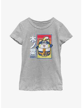 Naruto Nyaruto Cat Sunset Leaf Village Youth Girls T-Shirt, , hi-res