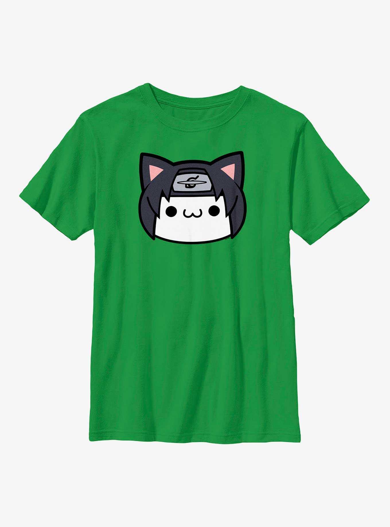 Naruto Itachi Cat Face Youth T-Shirt, , hi-res