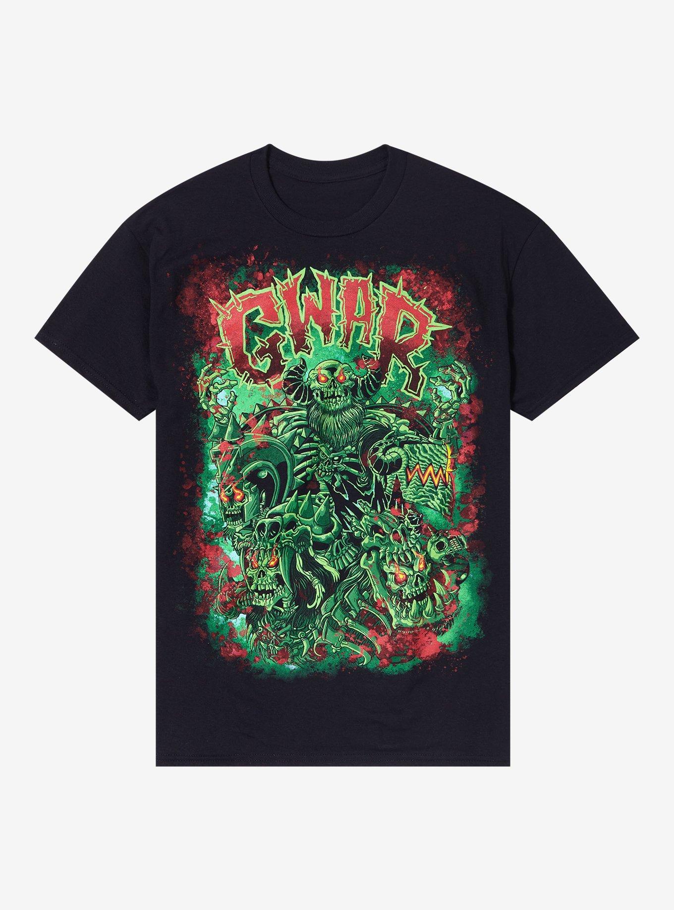 GWAR Toxic Demons T-Shirt, BLACK, hi-res