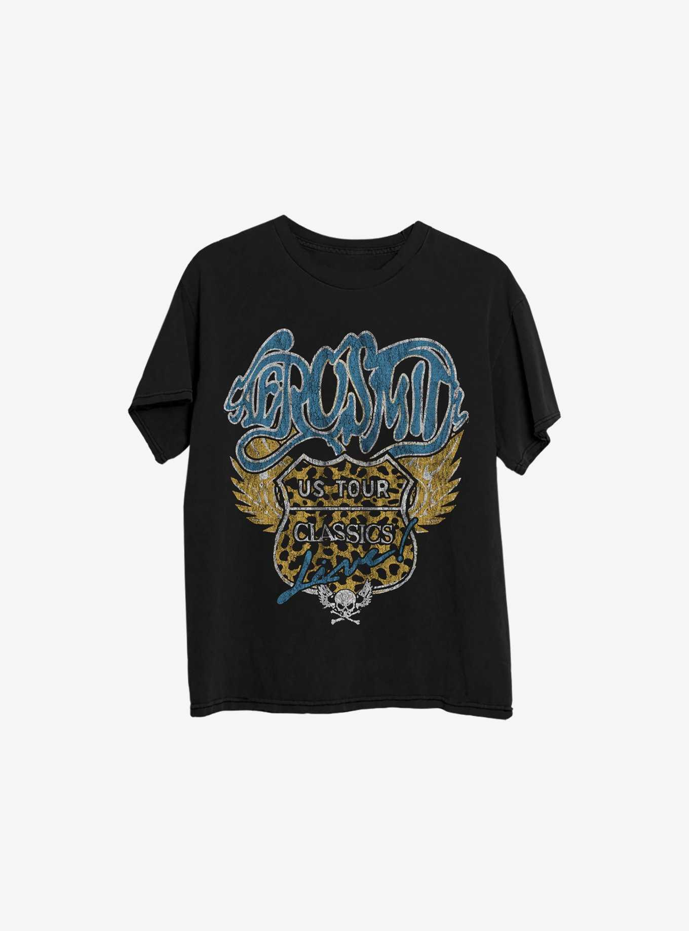 Aerosmith US Tour Classic Live T-Shirt, BLACK, hi-res