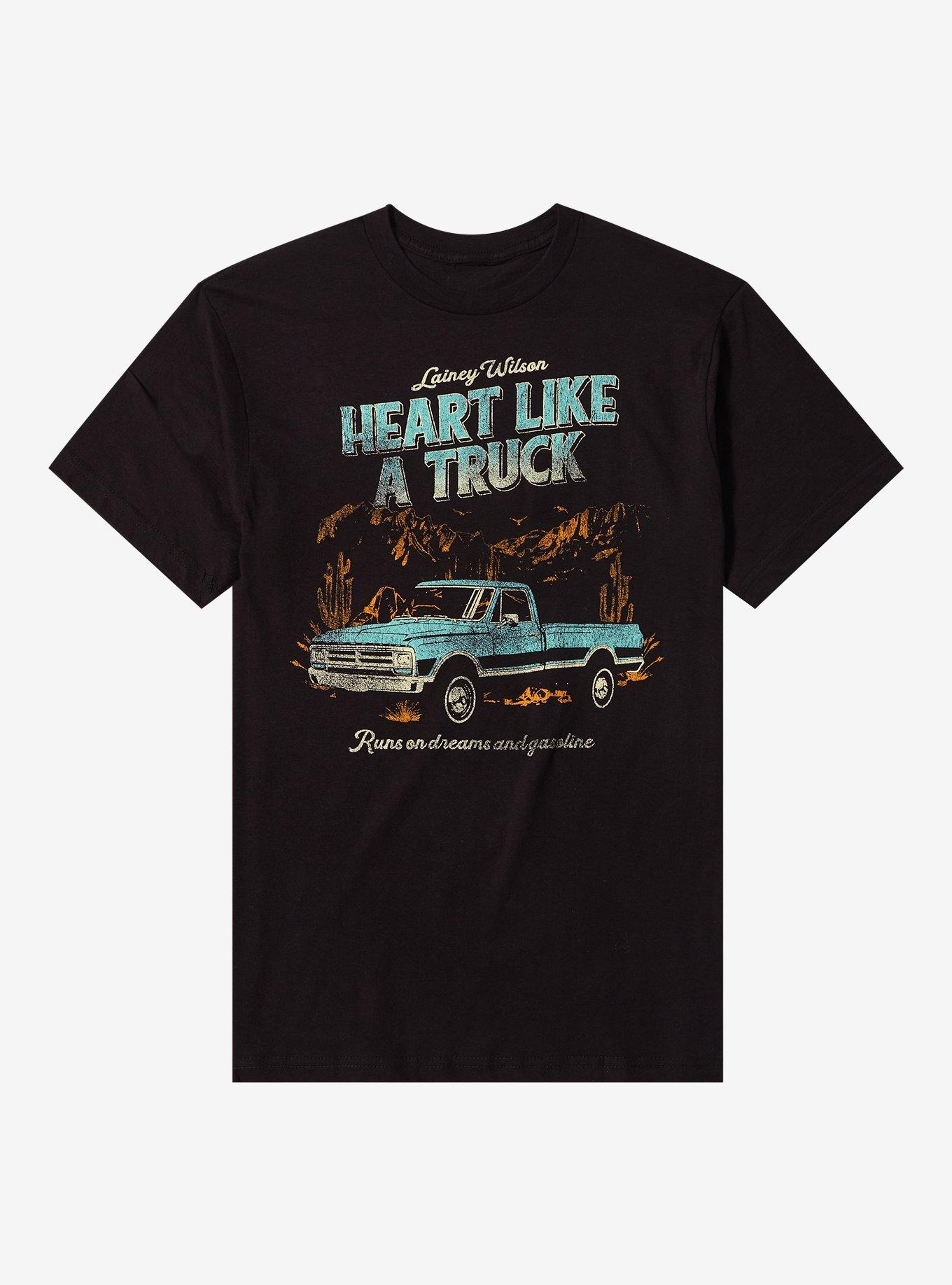 Lainey Wilson Heart Like A Truck T-Shirt, BLACK, hi-res