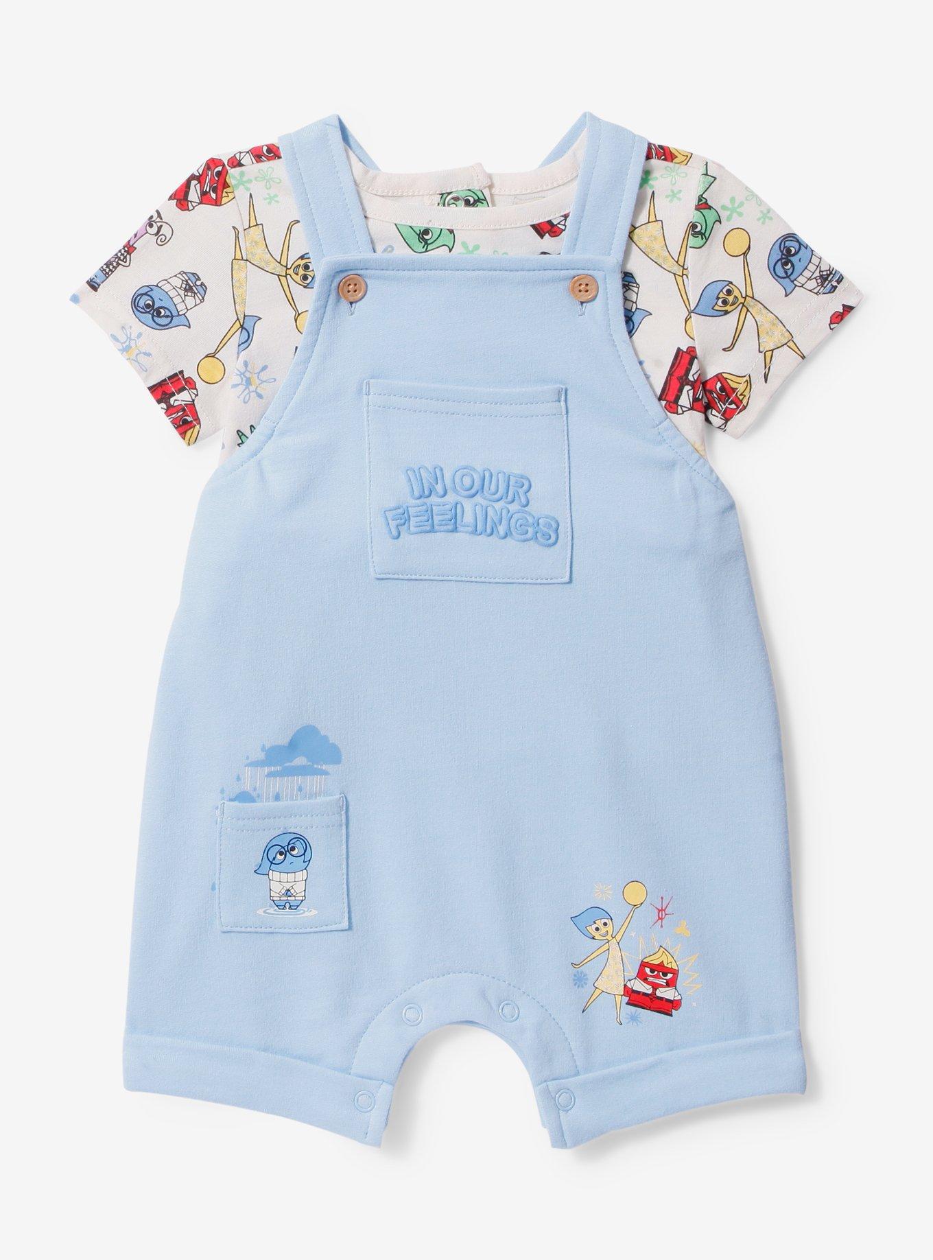 Disney Pixar Inside Out In Our Feelings Infant T-Shirt & Overall Set, , hi-res