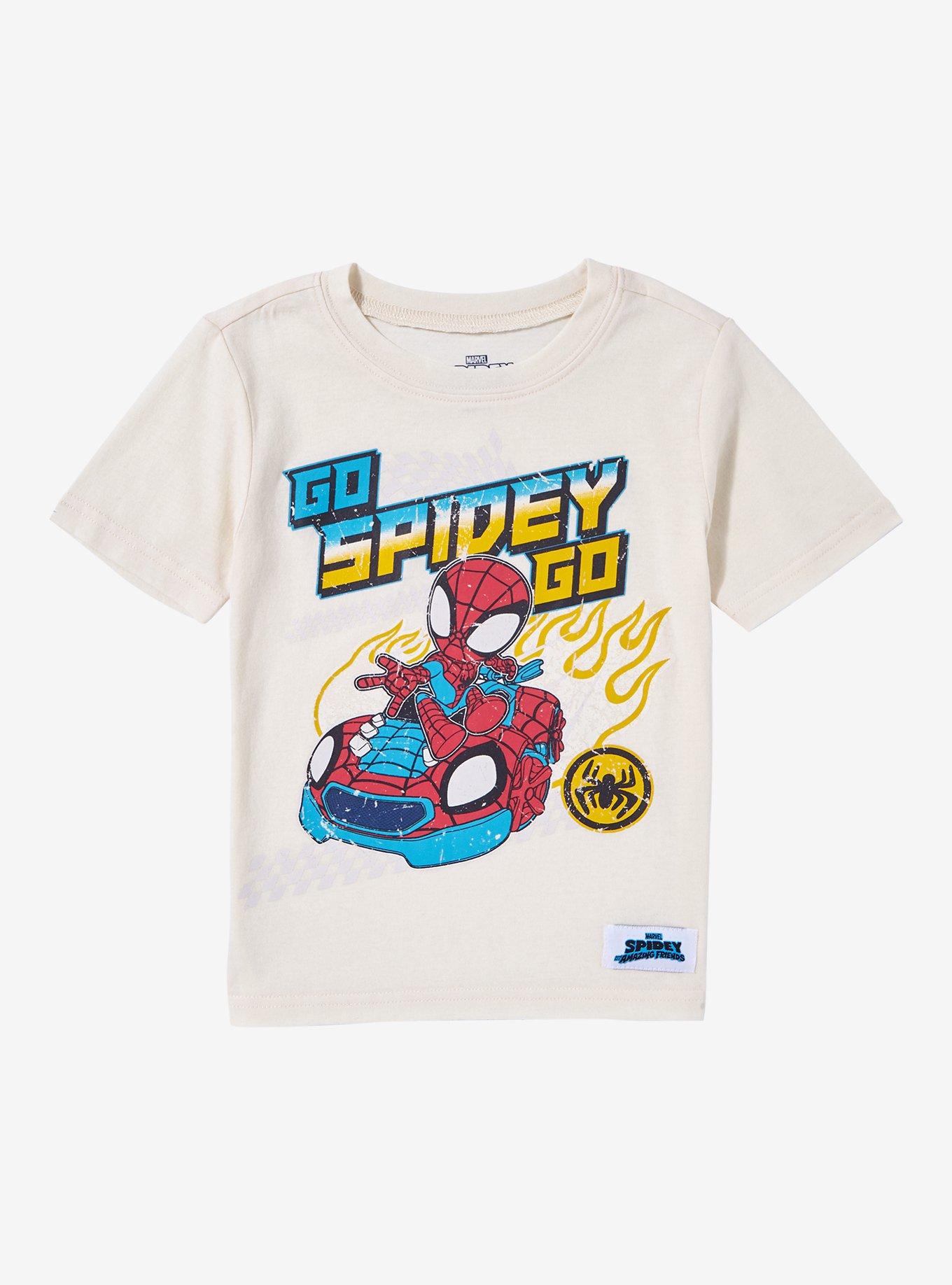 Marvel Spider-Man Racing Toddler T-Shirt - BoxLunch Exclusive, , hi-res