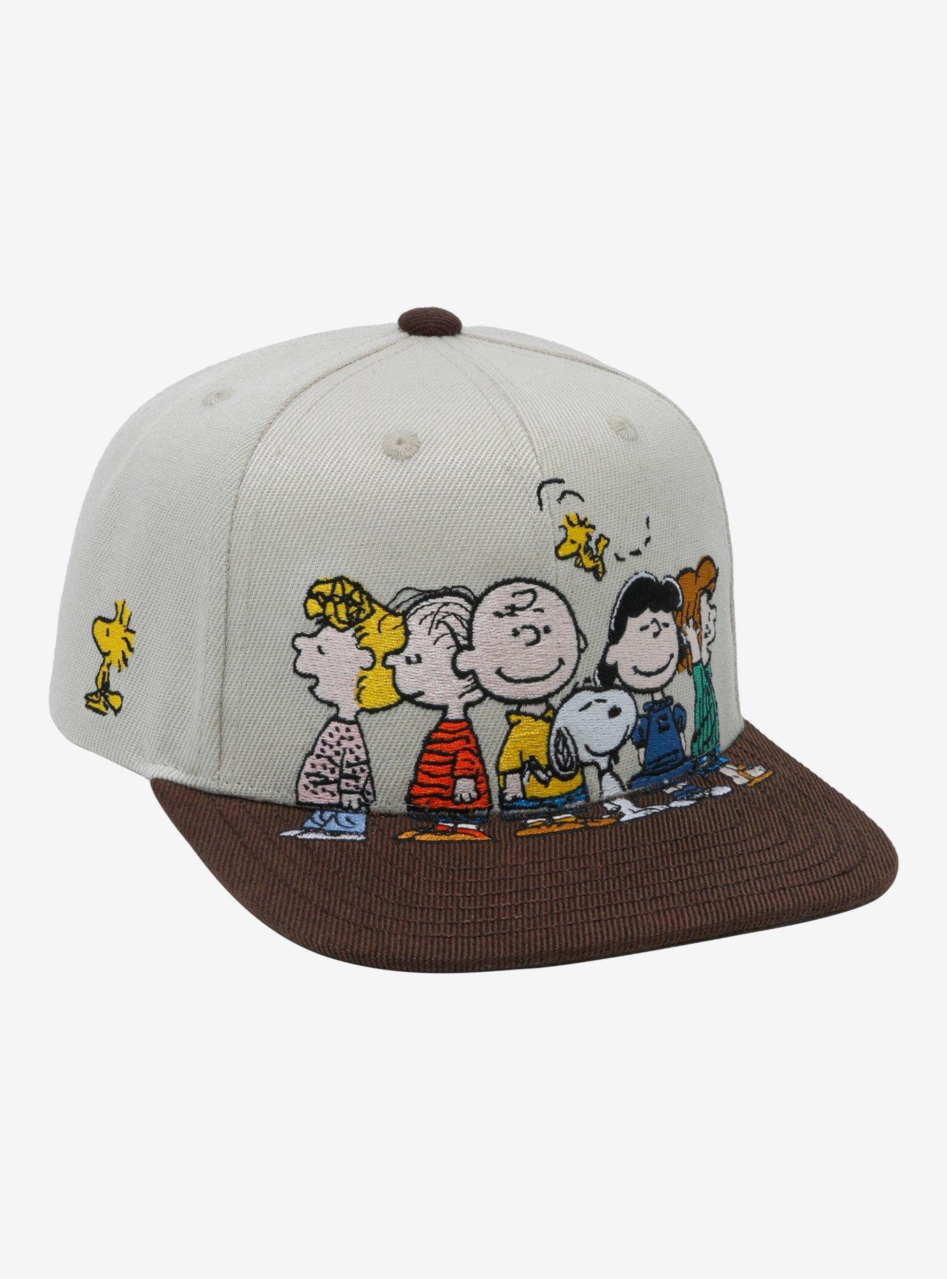 Peanuts Group Portrait Youth Ball Cap - BoxLunch Exclusive, , hi-res