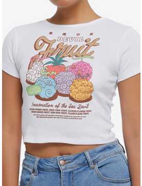 One Piece Devil Fruits Ribbed Girls Baby T-Shirt, , hi-res