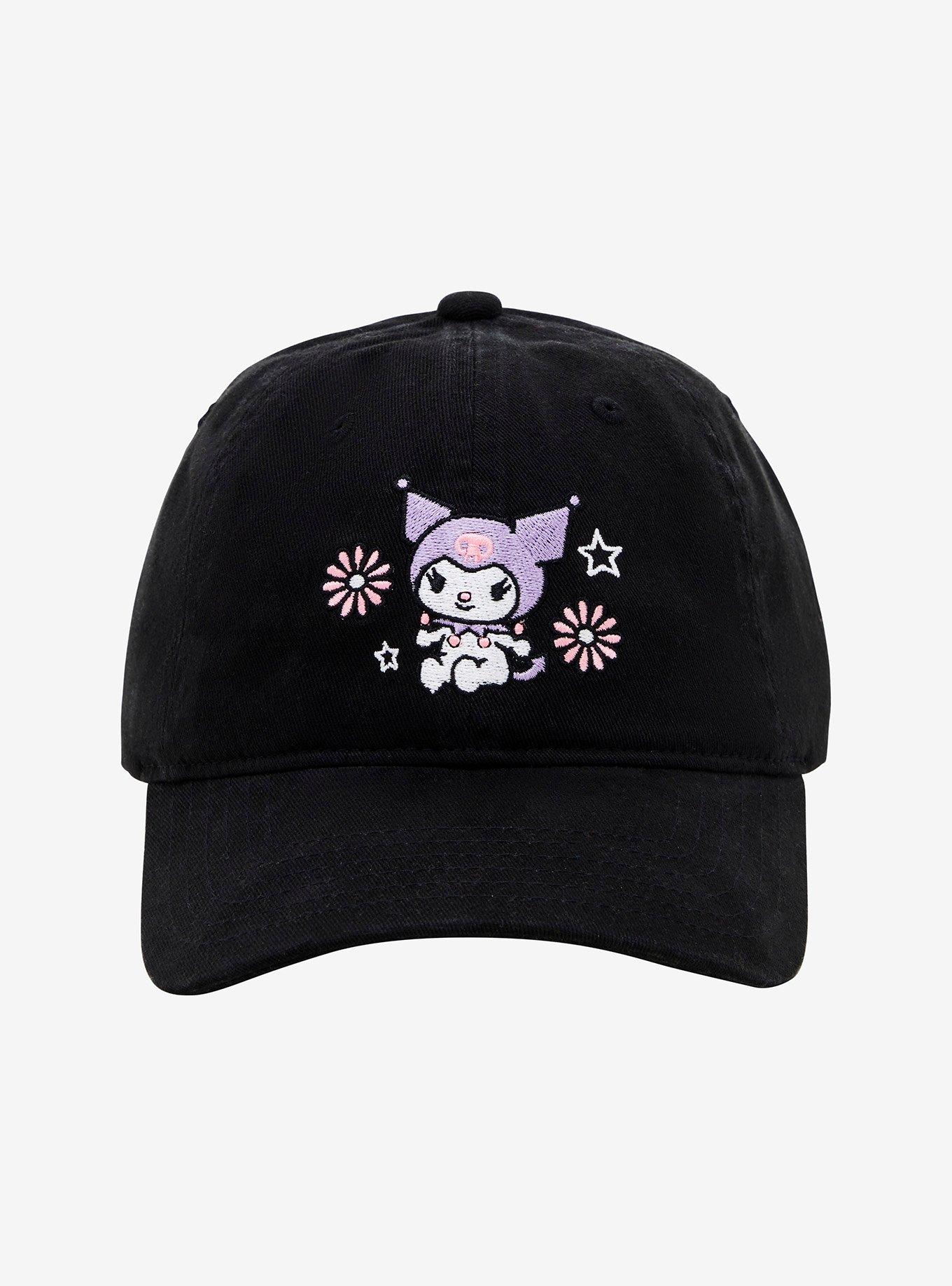 Sanrio Kuromi Floral Starry Ball Cap - BoxLunch Exclusive | BoxLunch